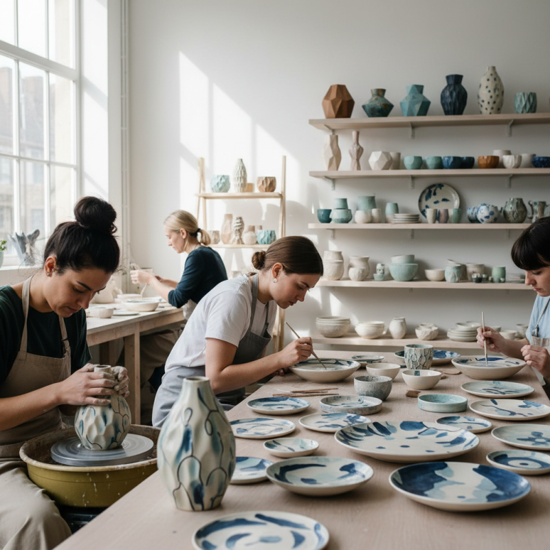 What is a Custom OEM Ceramic Home Decor Manufacturer?