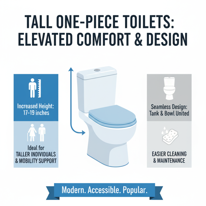 What is a Tall One Piece Toilet and Why Choose It?