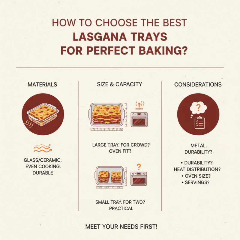 How to Choose the Best Lasagna Trays for Perfect Baking?