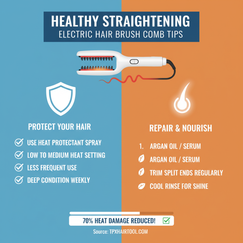 How to Use a Portable Straightening Comb Effectively?