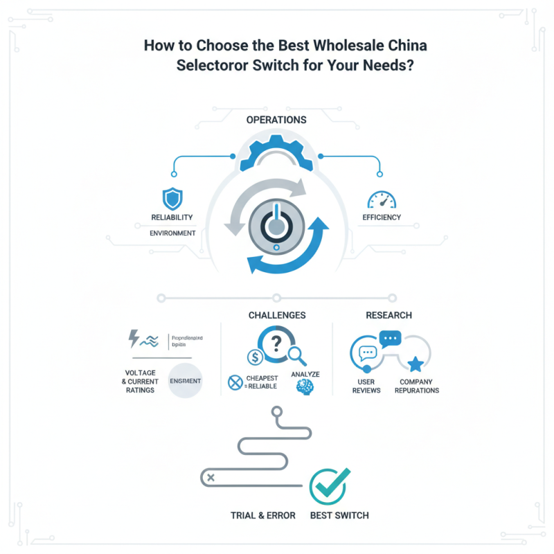 How to Choose the Best Wholesale China Selector Switch for Your Needs?