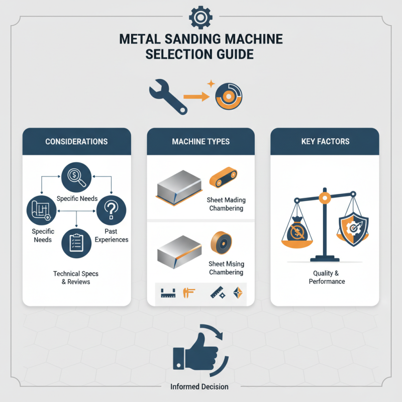 How to Choose the Best Metal Sanding Machine for Your Needs?