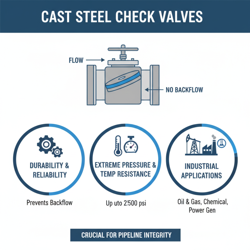 2026 Top Cast Steel Check Valve Features and Benefits?