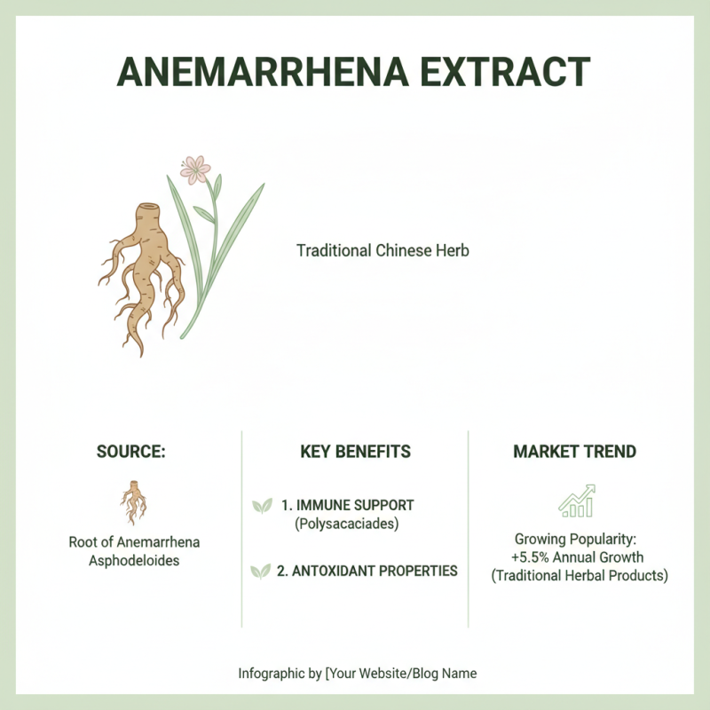 How to Use Anemarrhena Extract for Health Benefits?