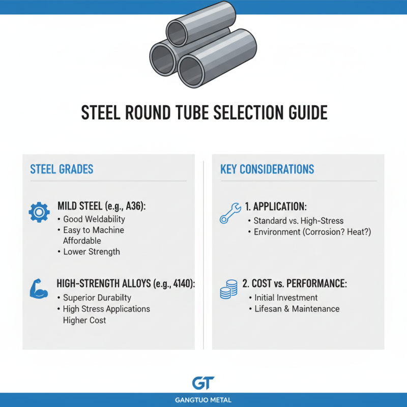 2026 How to Choose the Right Steel Round Tube for Your Project?