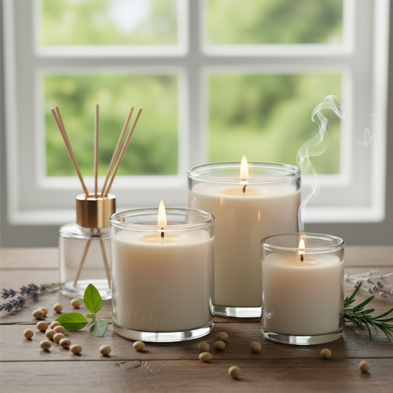 What are the Benefits of Candles With Soy Wax?