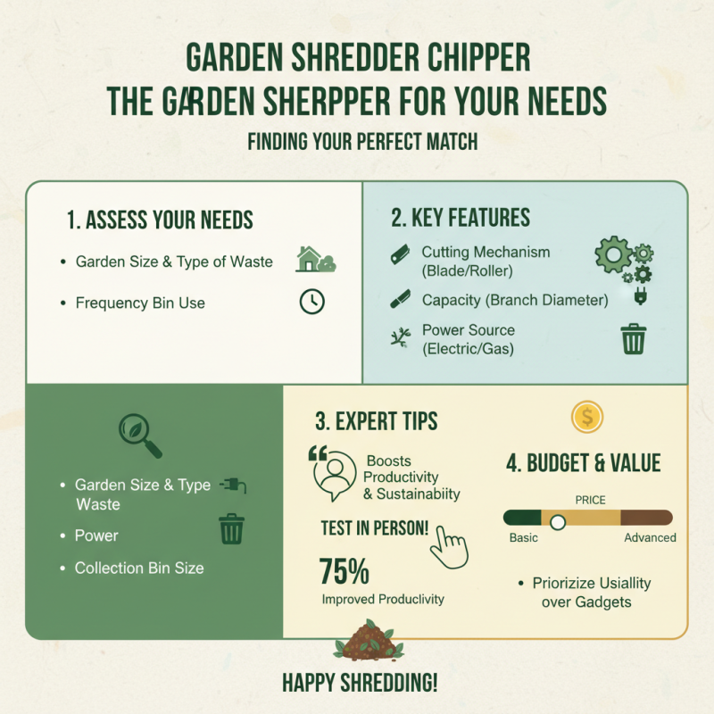 How to Choose the Best Garden Shredder Chipper for Your Needs?