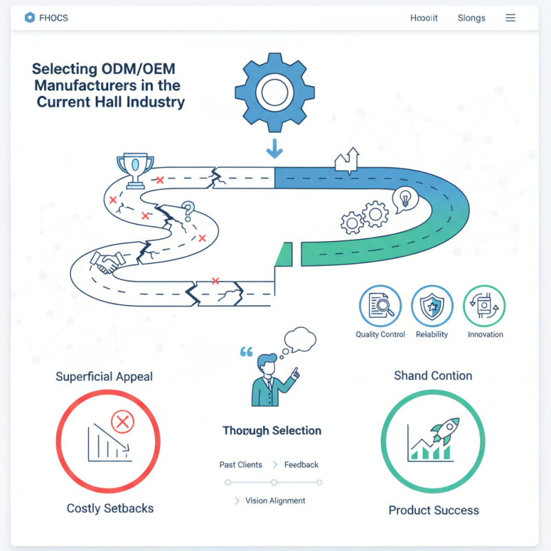 How to Choose ODM OEM Manufacturers at the Current Hall in 2026?