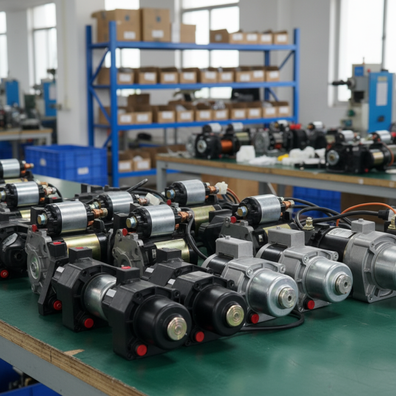 Top Wholesale China Motor Starters for Your Automotive Needs?
