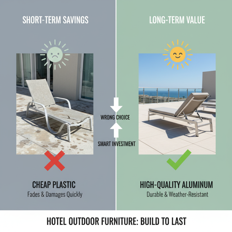 Why Choose Hotel Outdoor Furniture for Your Property's Success?