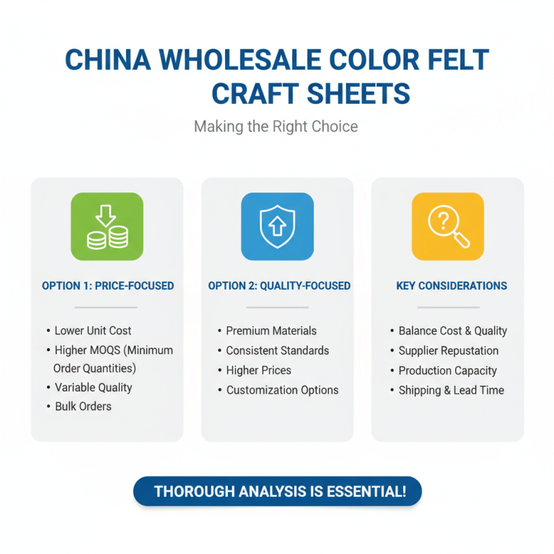 2026 Best China Wholesale Color Felt Craft Sheets for Creative Projects?