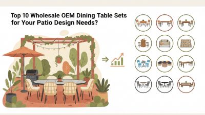 Top 10 Wholesale OEM Dining Table Sets for Your Patio Design Needs?