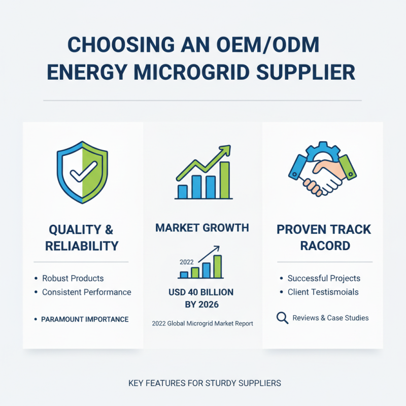 2026 How to Choose the Best OEM ODM Energy Microgrid Suppliers?