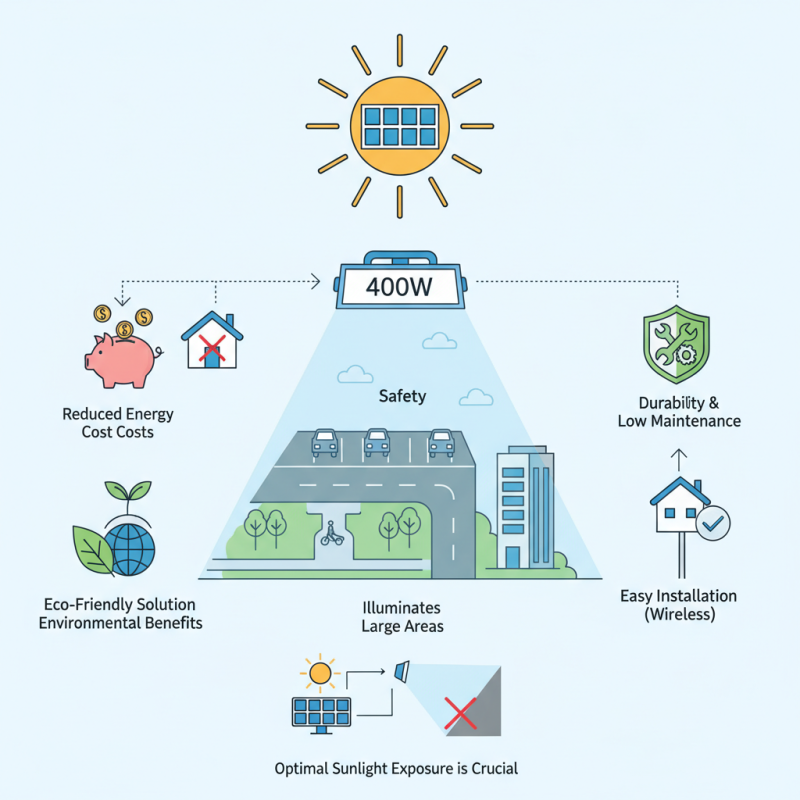 What Are the Benefits of Using 400w Solar Flood Light?