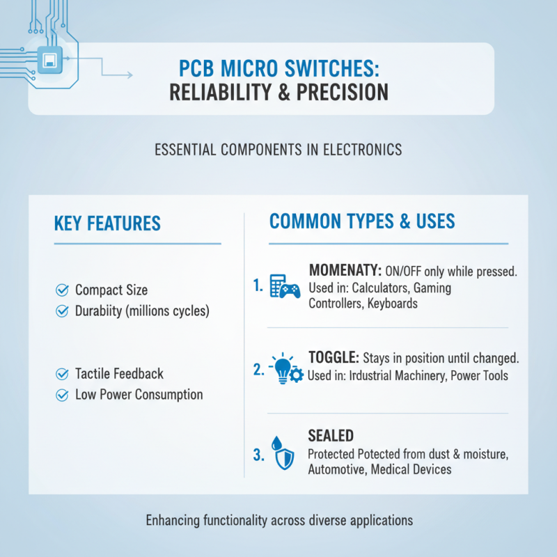 What is a Pcb Micro Switch and How Does it Work?