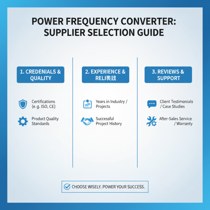 10 Tips for Choosing a Reliable China Custom Power Frequency Converter Supplier