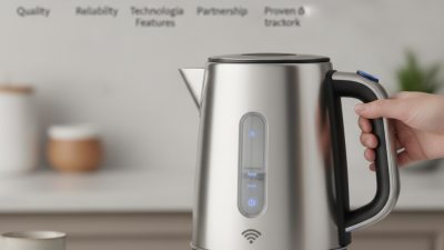 Top 5 Tips for Choosing a China ODM Smart Electric Kettle Exporter?