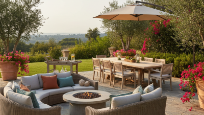 How to Choose the Best Alfresco Furniture for Your Outdoor Space?