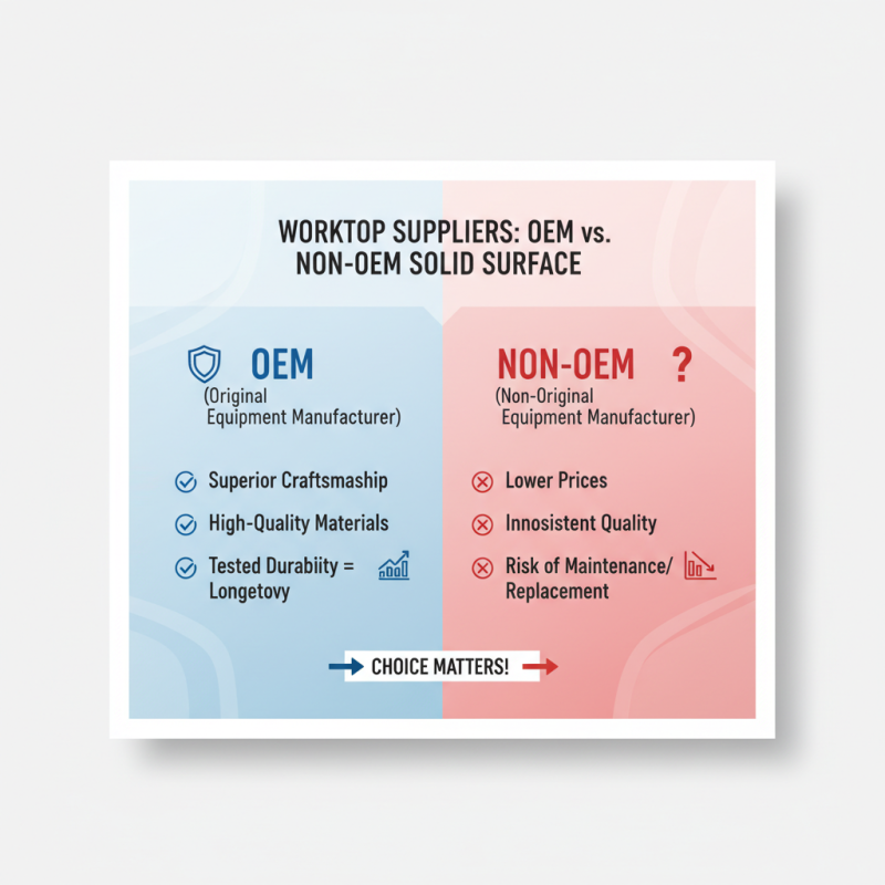 Why Choose OEM High Quality Solid Surface Worktops Suppliers for Your Projects?