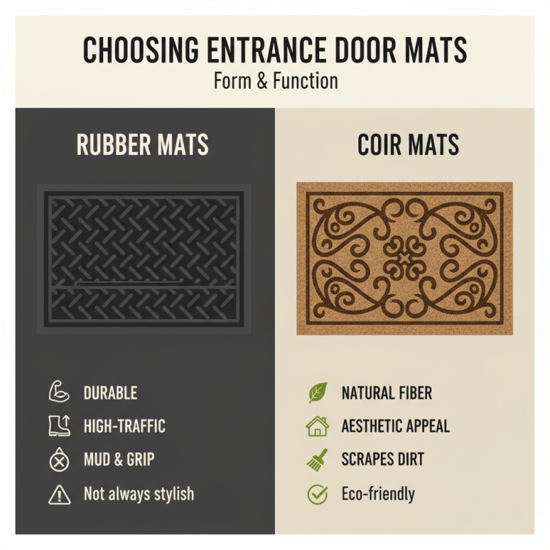 Why Choose the Right Entrance Door Mat for Your Home?