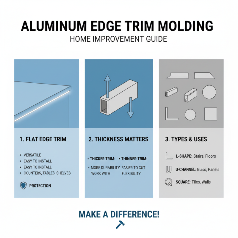 Best Aluminum Edge Trim Molding for Home and DIY Projects?