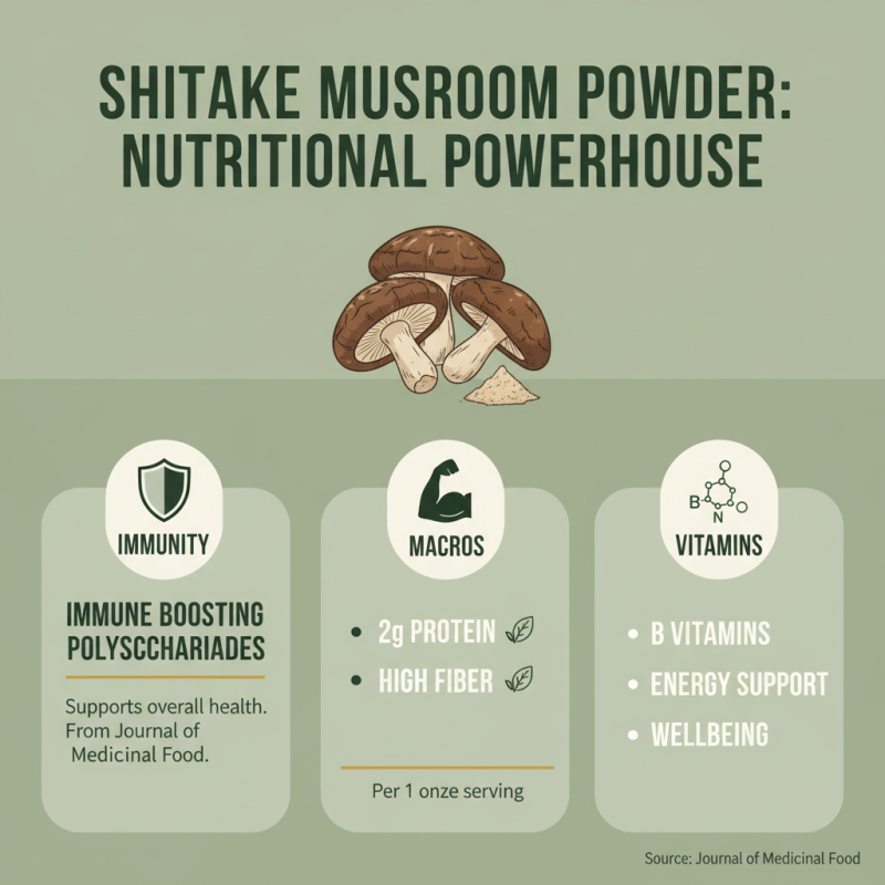 2026 Top Uses for Shiitake Mushroom Powder for Health Benefits?
