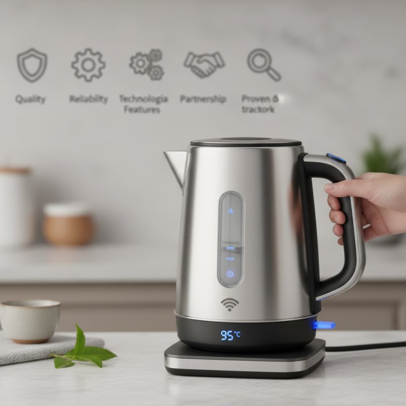Top 5 Tips for Choosing a China ODM Smart Electric Kettle Exporter?