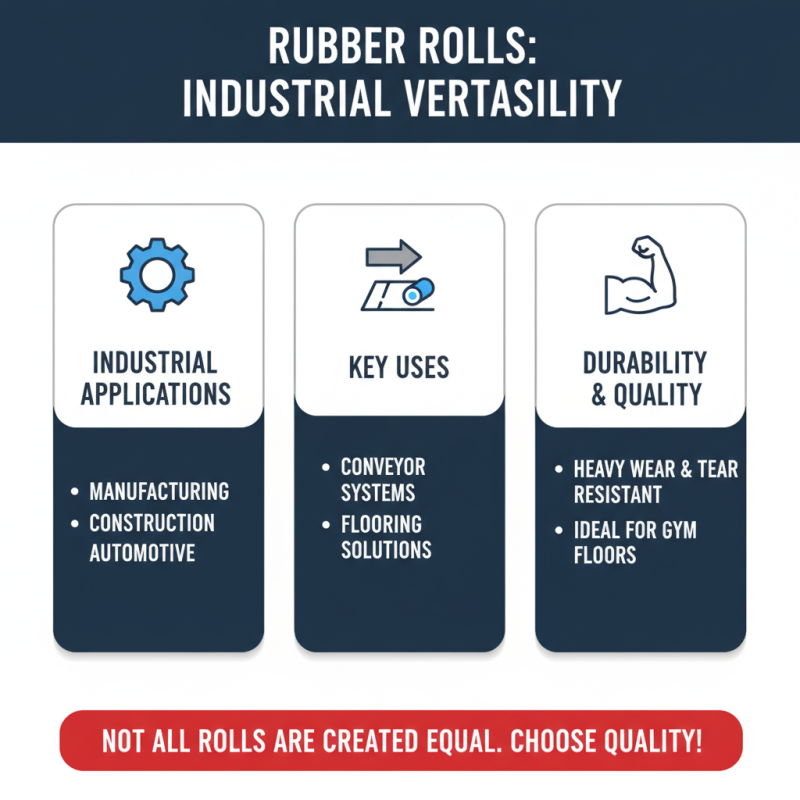 Rubber Roll Tips for Optimal Use in Various Applications?