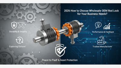 2026 Comment choisir un verrou de tige OEM en gros pour les besoins de votre entreprise ?