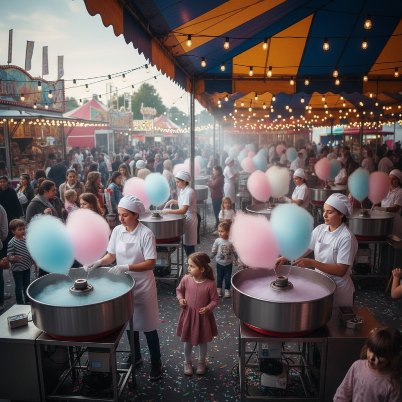 Top 10 Best Cotton Candy Factory Machines for Your Business?