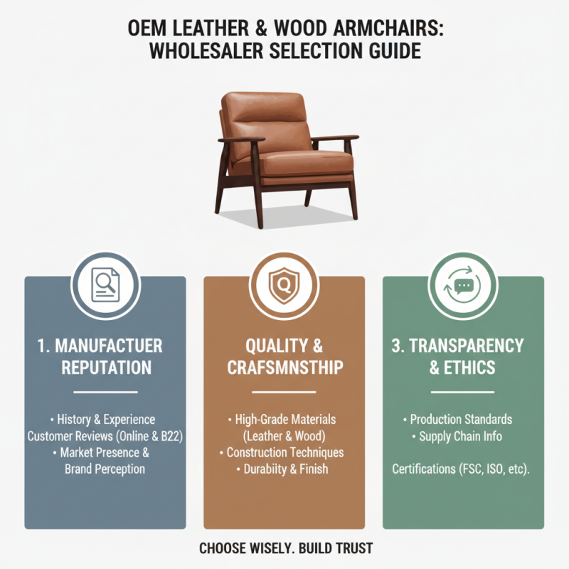 How to Choose the Best Wholesale OEM Leather Wood Armchairs for Your Business?