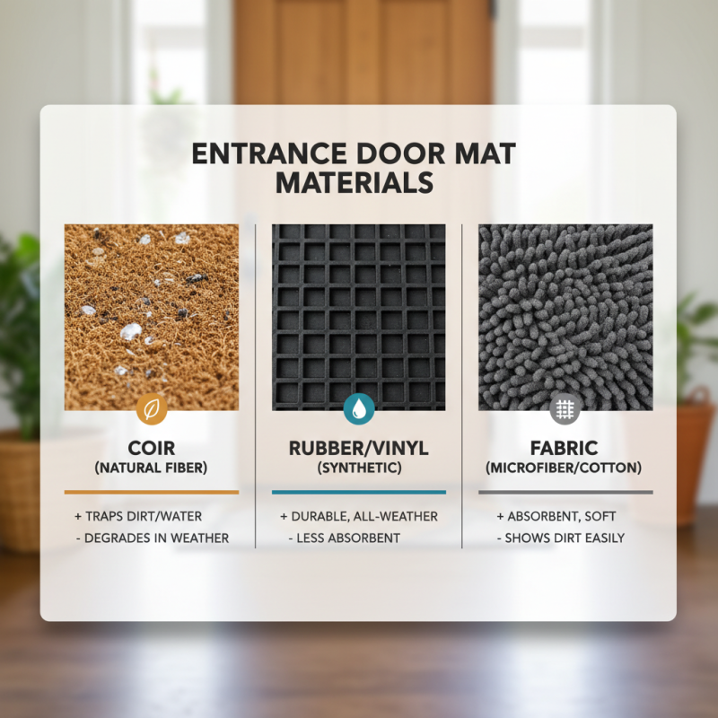 Why Choose the Right Entrance Door Mat for Your Home?