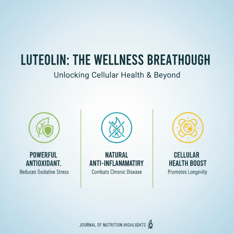 Luteolin Powder Benefits and Tips for Healthy Living?
