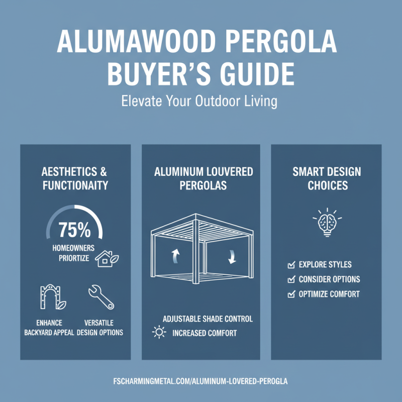 How to Choose the Best Alumawood Pergola for Your Backyard?