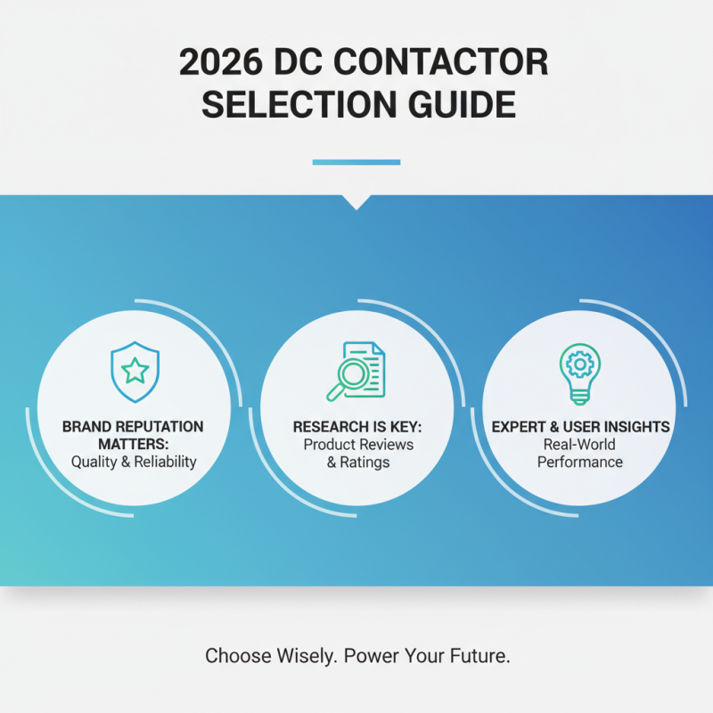 2026 Best Dc Rated Contactor What to Look For?