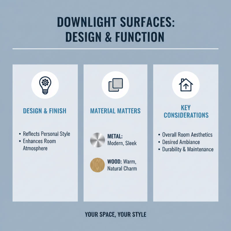 How to Choose the Best Down Light Surface for Your Home?