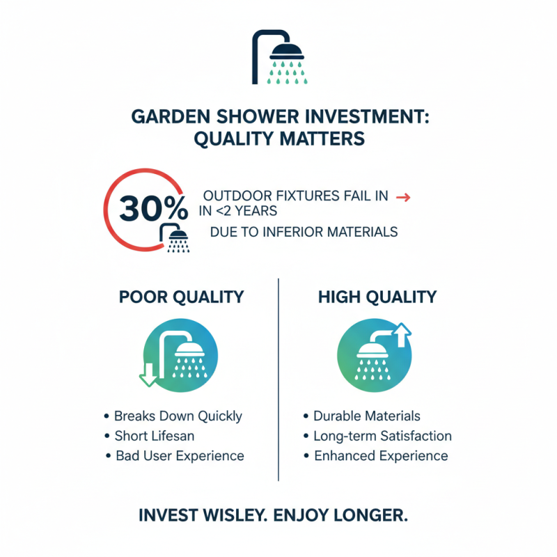 Top 5 Tips for Choosing China High Quality Garden Shower Factories?