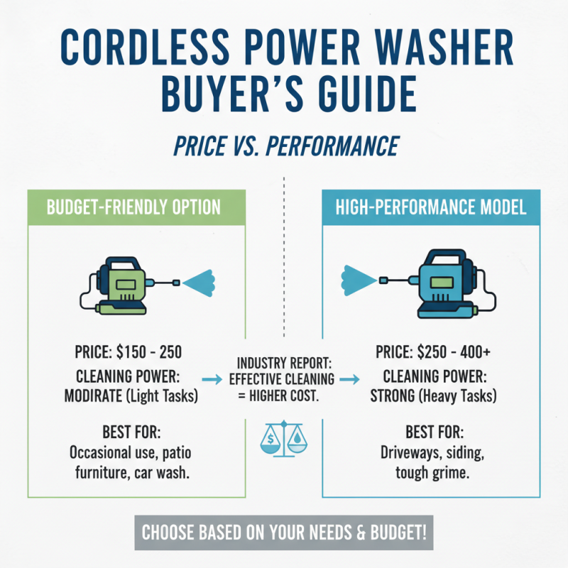 How to Choose the Best Cordless Power Washer for Your Needs?