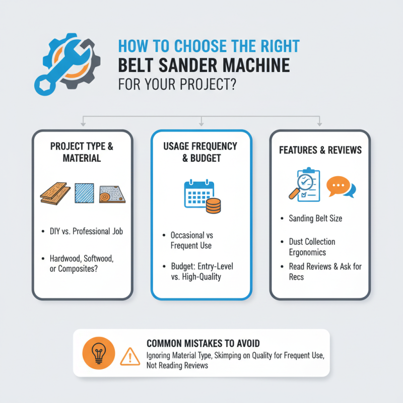 How to Choose the Right Belt Sander Machine for Your Project?