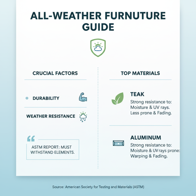 Essential Tips for Choosing All Weather Furniture for Your Patio?