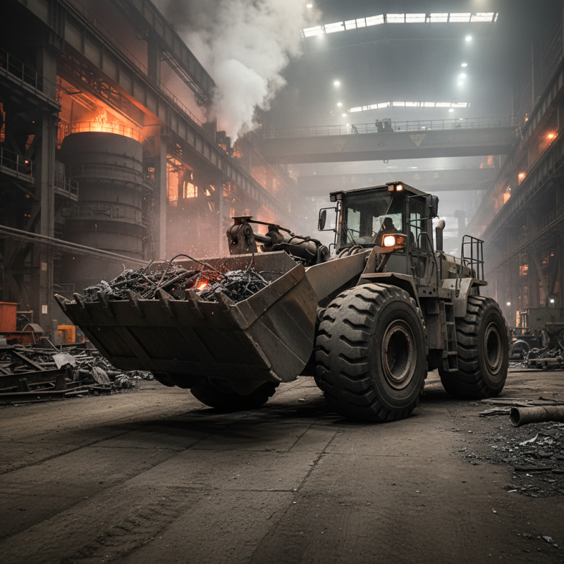 Why Choose Solid Tires for Steel Mill Loaders?