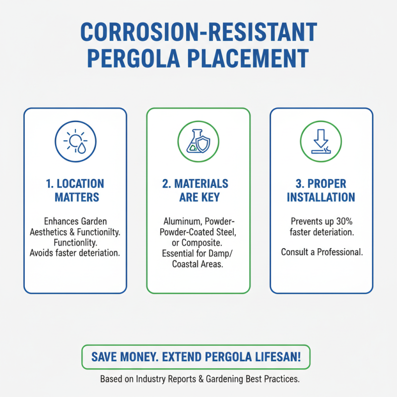 How to Choose a Corrosion Resistant Pergola for Your Garden?
