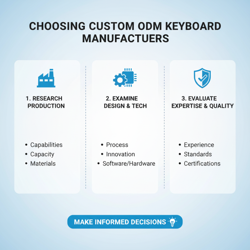 How to Choose Custom ODM Computer Keyboard Products for Your Needs?
