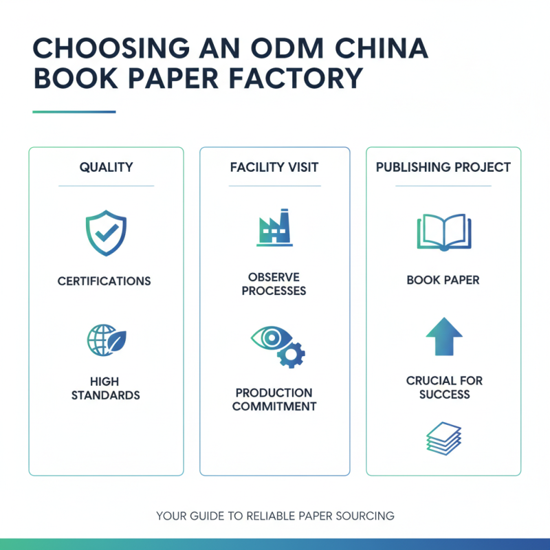 How to Choose the Best ODM China Book Paper Factories for Your Publishing Needs?