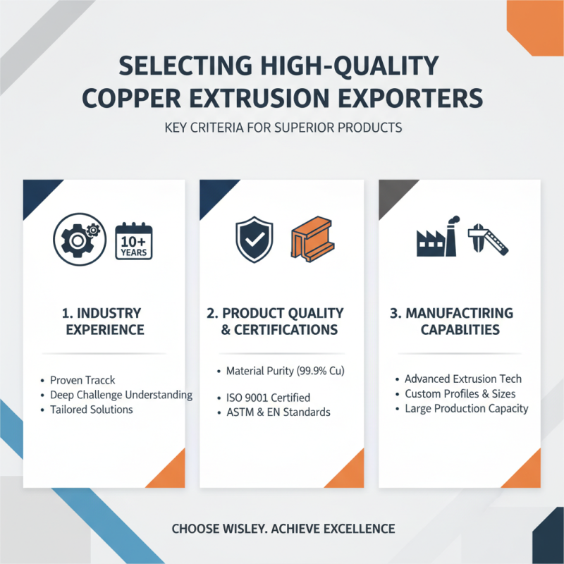 Top 10 Custom High-Quality Tailored Copper Extrusions Exporters to Consider?