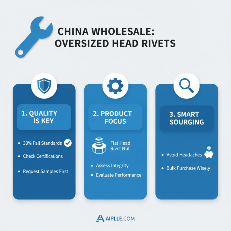 How to Choose the Best China Wholesale Oversized Head Rivets for Your Projects?