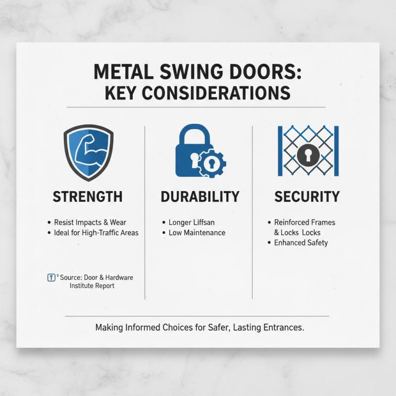 Essential Tips for Choosing Metal Swing Doors for Your Space?