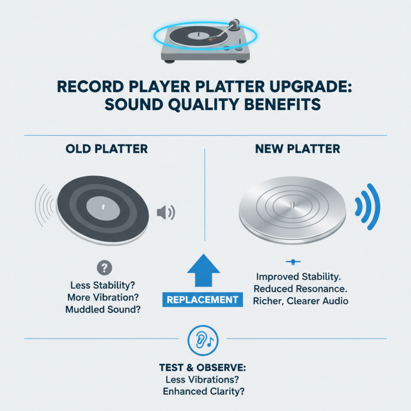 How to Replace a Record Player Platter for Better Sound?