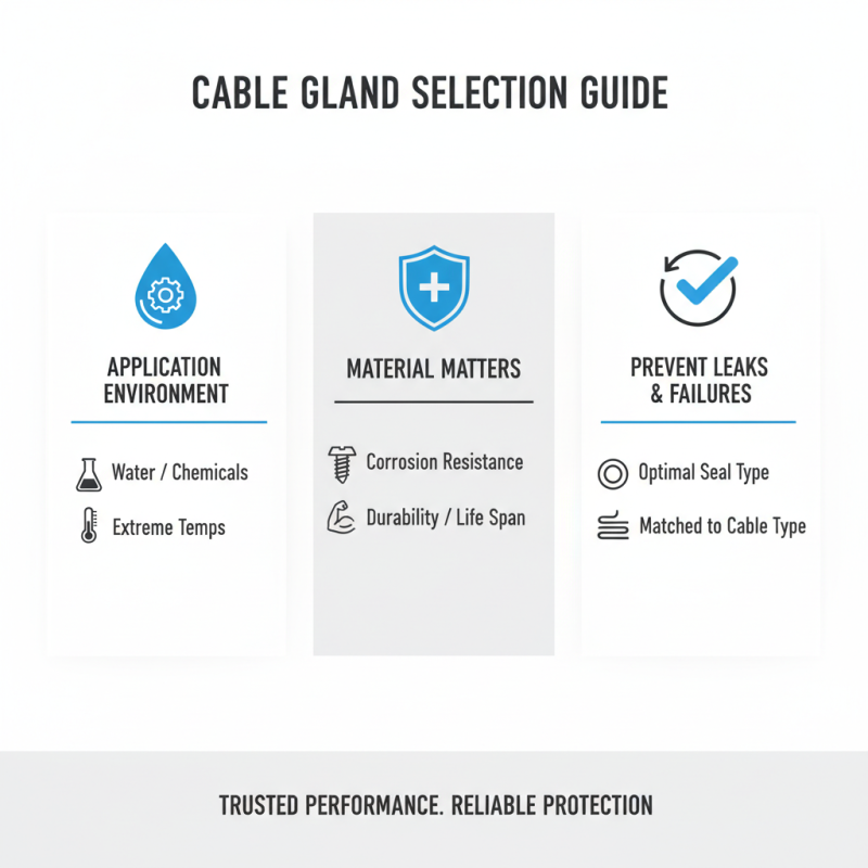 How to Choose the Right Stainless Steel Cable Gland for Your Needs?