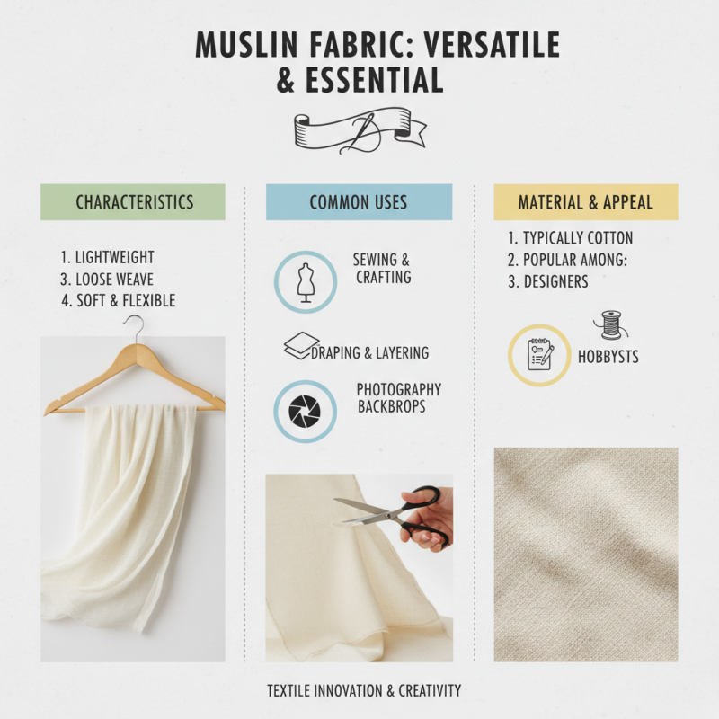 How to Choose the Best Muslin Fabric for Your Projects?